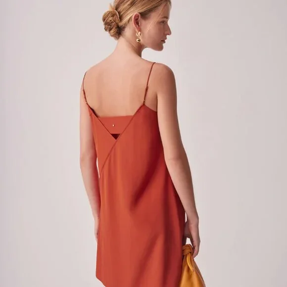 Cuyana Silk Short Slip Dress, M - Picture 2 of 10